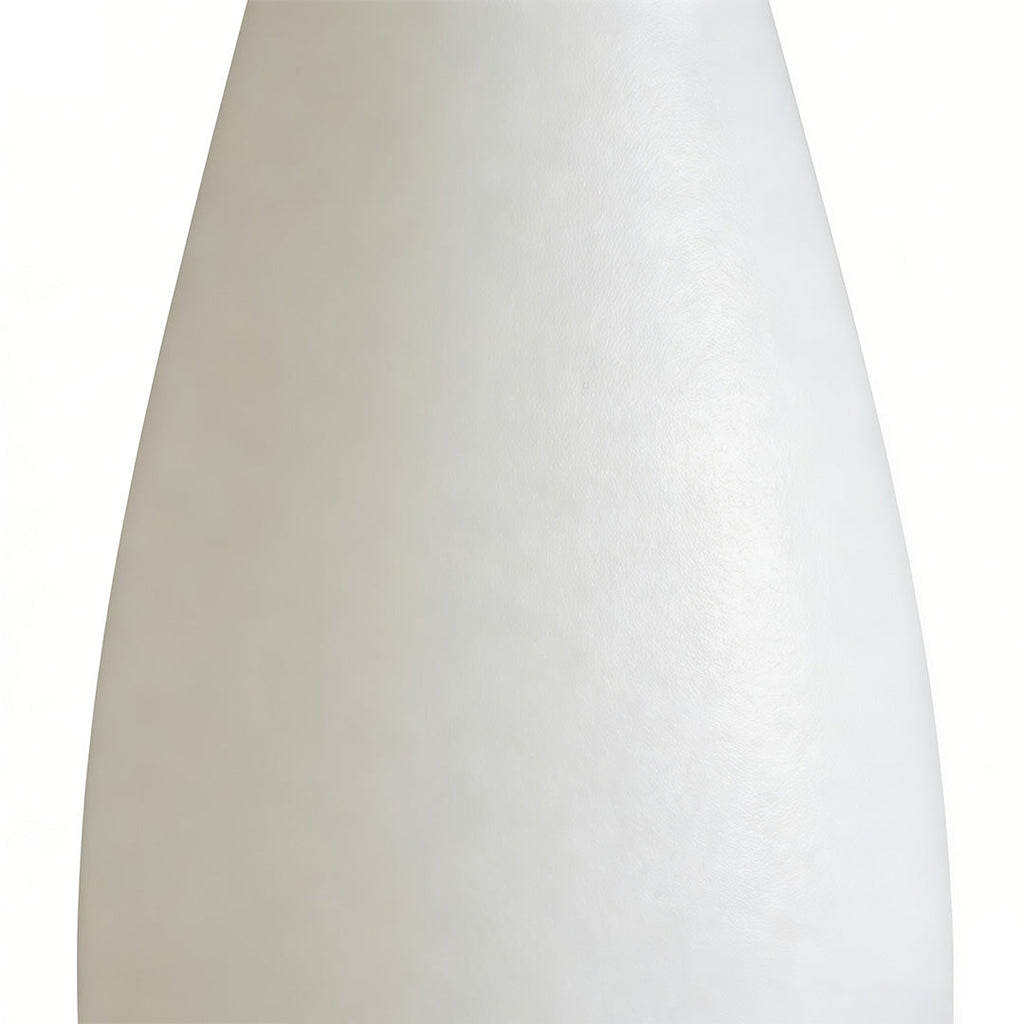 Contemporary Black Teardrop LED Outdoor Floor Lamp for Garden Pathway