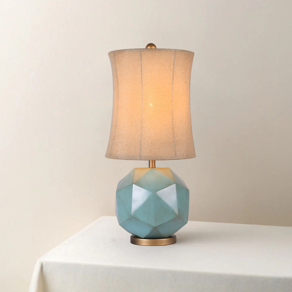 Stylish Modern Industrial Fabric Table Lamps for Living Room Decor