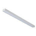 Sleek Black Rectangular LED Linear Pendant Light for Kitchen & Dining Room