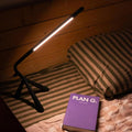 Unique Rotatable LED Accent Table Lamp with Three Legs for Living Room