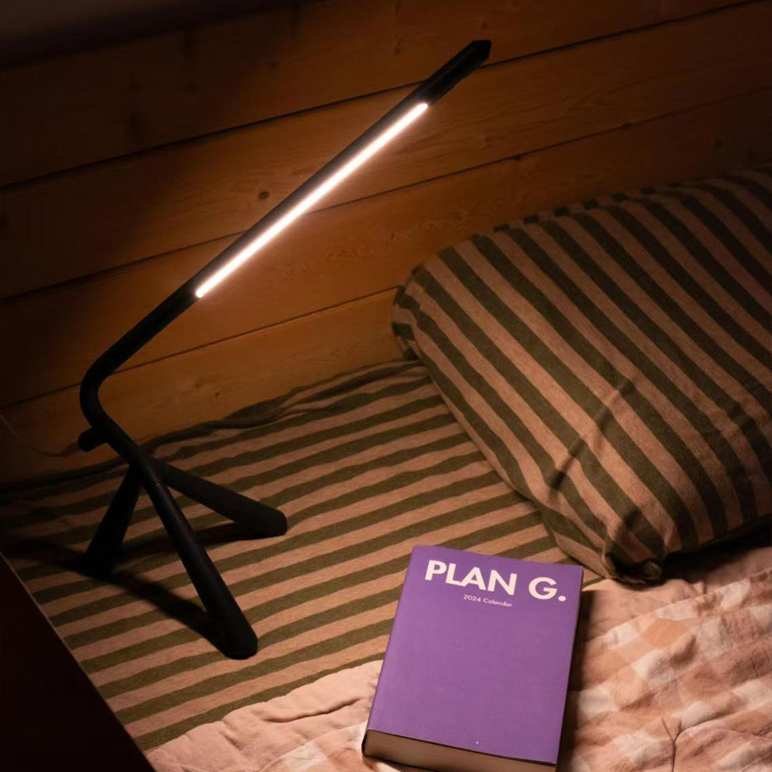 Unique Rotatable LED Accent Table Lamp with Three Legs for Living Room