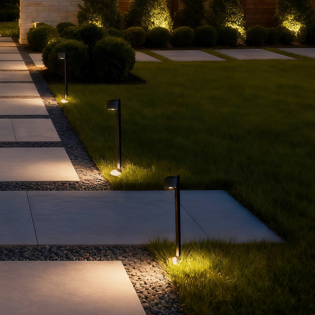 Modern Minimalist Aluminum Pathway Lights for Outdoor Garden Decoration