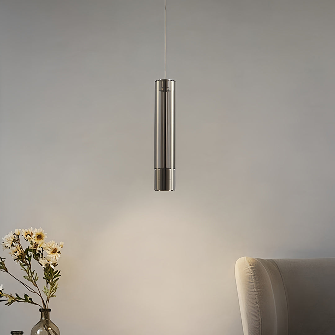 Modern Minimalist Crystal Pendant Light Fixture for Living Room Décor