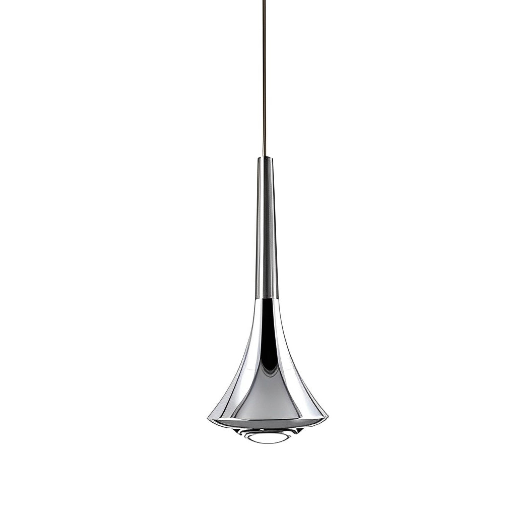 Stylish Teardrop Metal Mini Pendant Light for Modern Dining Room Decor