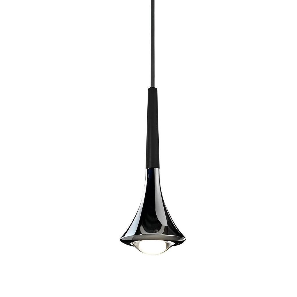 Stylish Teardrop Metal Mini Pendant Light for Modern Dining Room Decor