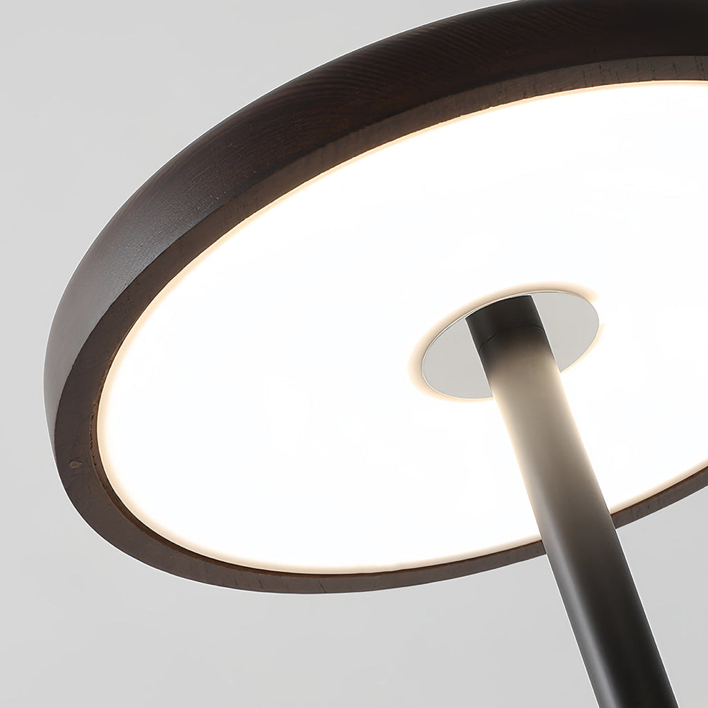 Sleek White Minimalist LED Dimmable Floor Lamp for Living Room Decor