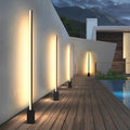 Sleek Waterproof LED Linear Outdoor Floor Lamp for Patio & Garden Lighting