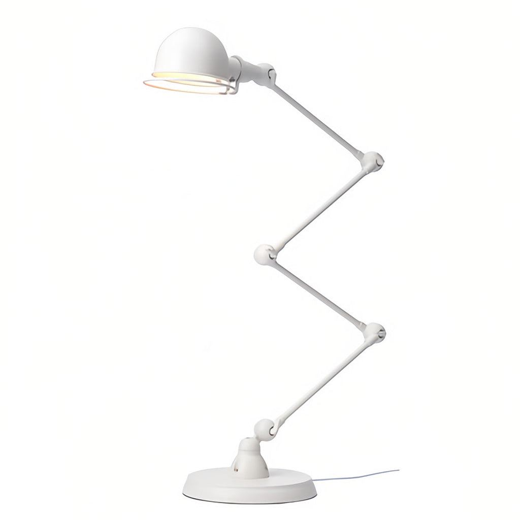Industrial Black Metal Reading Floor Lamp for Living Room Illumination