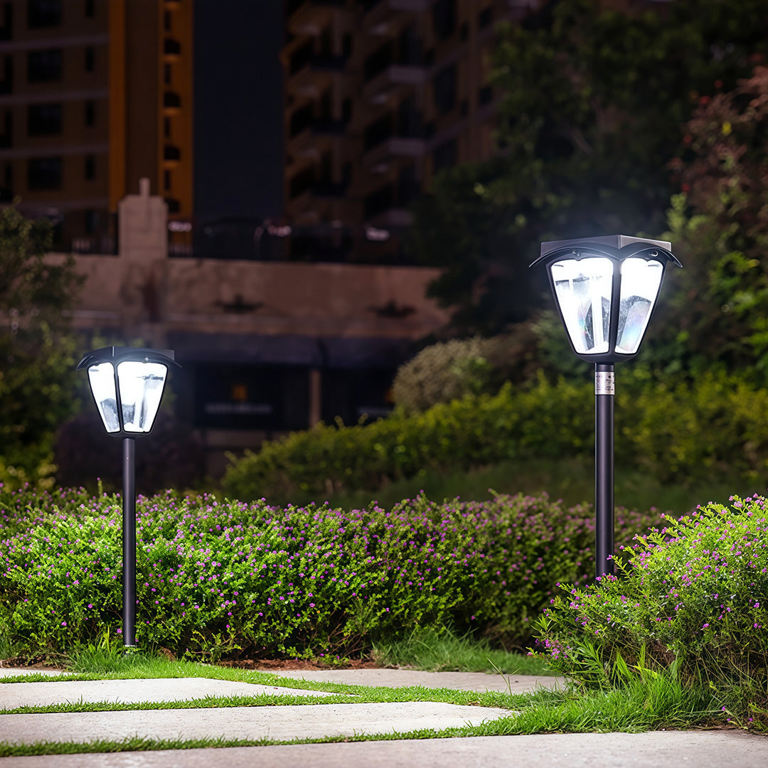 Stylish Waterproof Solar Pathway Lights - Outdoor LED Garden Lamps