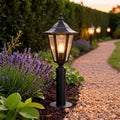 Modern Black Copper Landscape LED Path Lights - Waterproof Outdoor Illumination