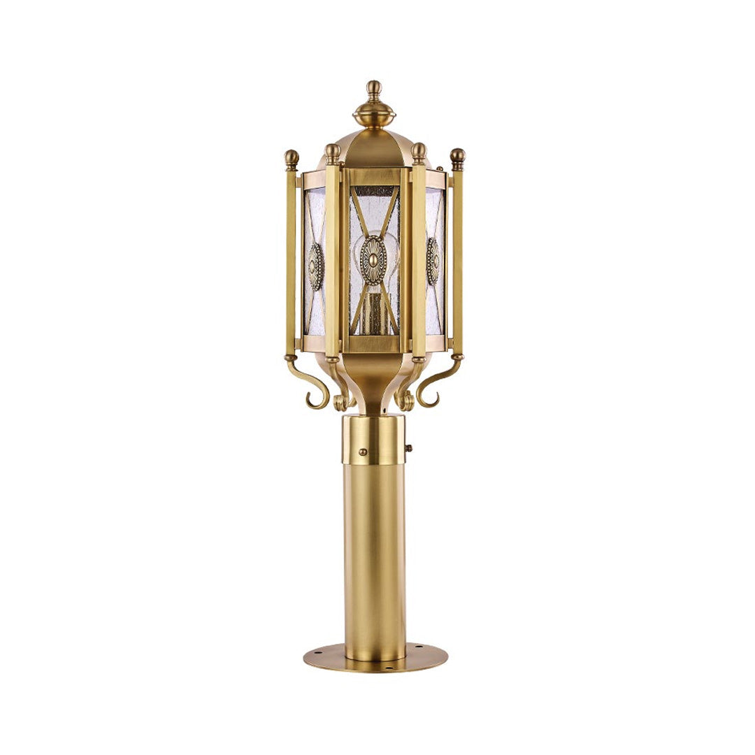 Rustic Copper Waterproof Pathway Lights for Outdoor Garden Walkways