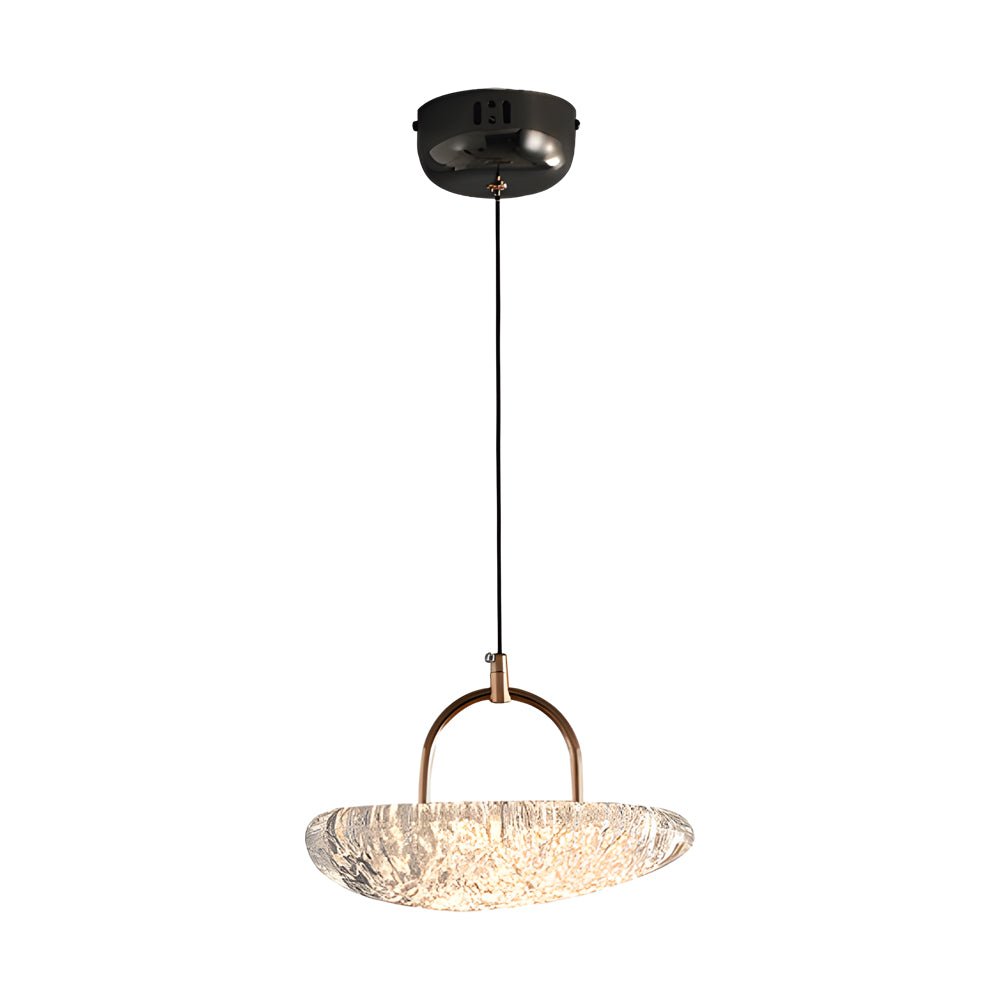 Modern Acrylic Shade LED Pendant Light with 3-Step Dimming for Home Decor