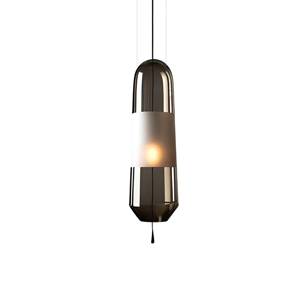Nordic Style Colorful Art Glass Pendant Light for Modern Living Spaces