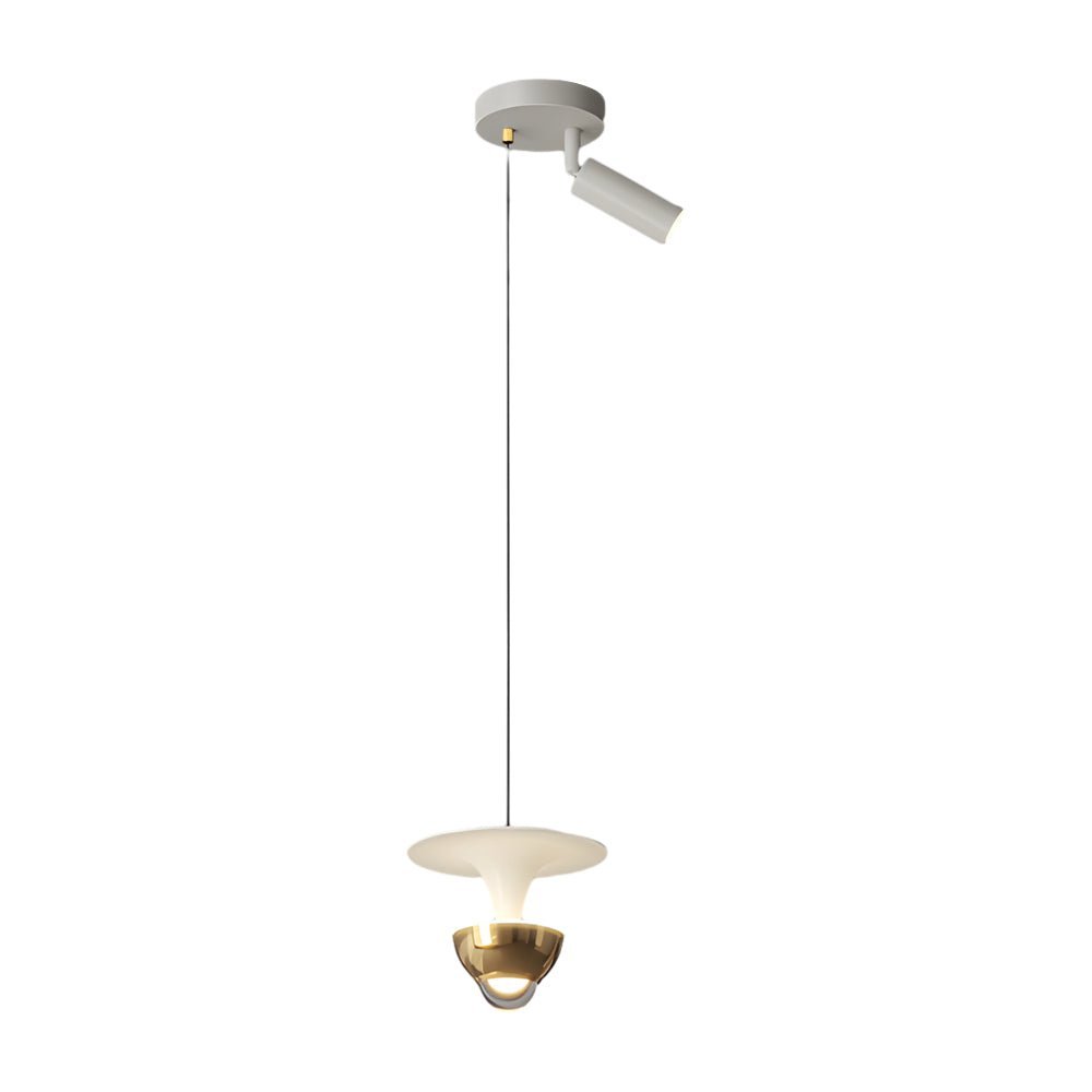 Modern Black Metal 3-Step Dimming Pendant Light for Living Room