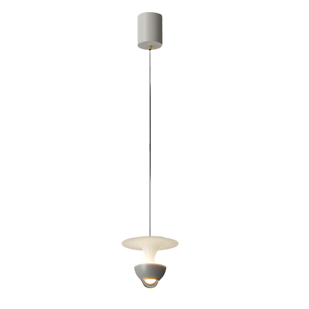 Modern Black Metal 3-Step Dimming Pendant Light for Living Room