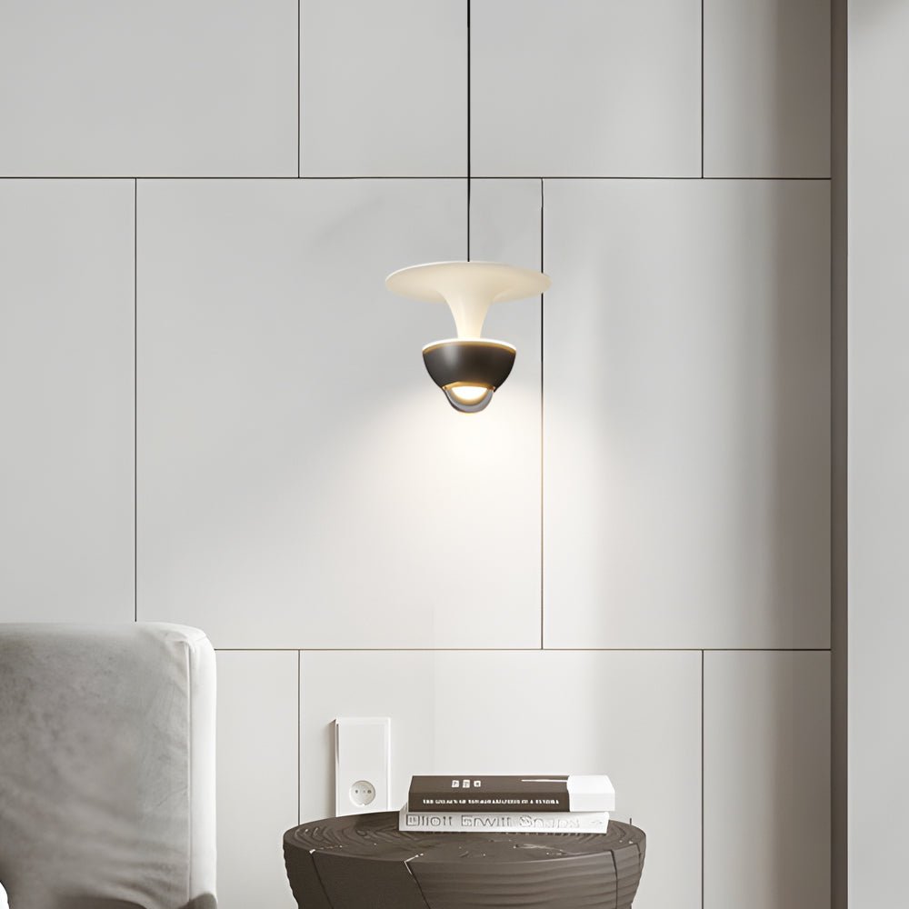 Modern Black Metal 3-Step Dimming Pendant Light for Living Room