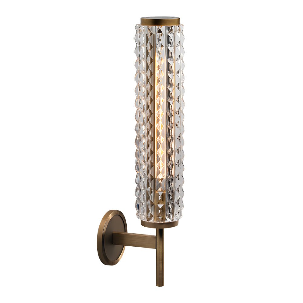 Stylish Copper and Glass Wall Sconces for Elegant Bedroom Decor