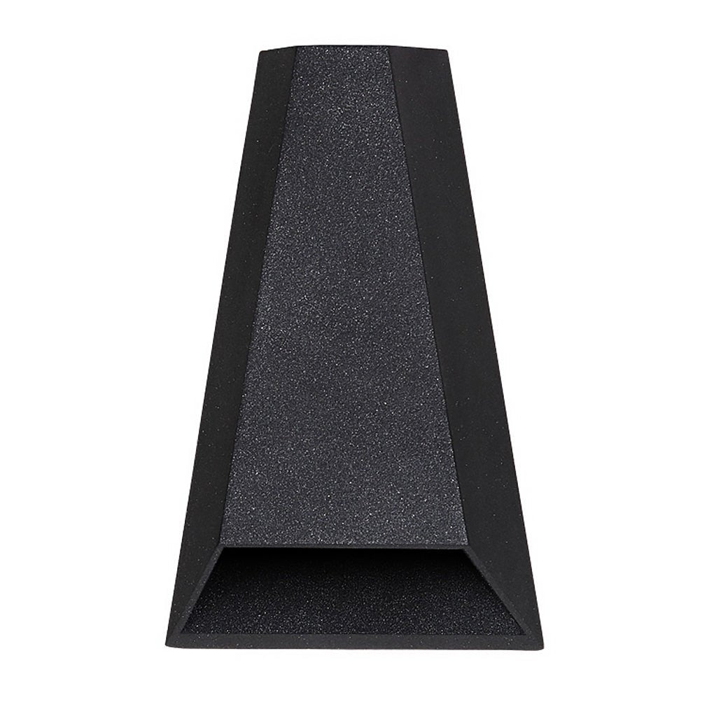 Modern Black LED Up-Down Outdoor Wall Sconce Light for Patios & Gardens