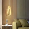 Luxury LED Crystal Chandelier Pendant Light for Modern Living Spaces