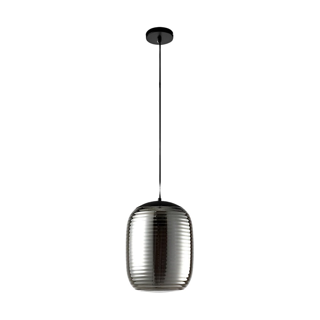 Post-Modern Glass Spiral LED Chandelier Pendant Light for Dining Room