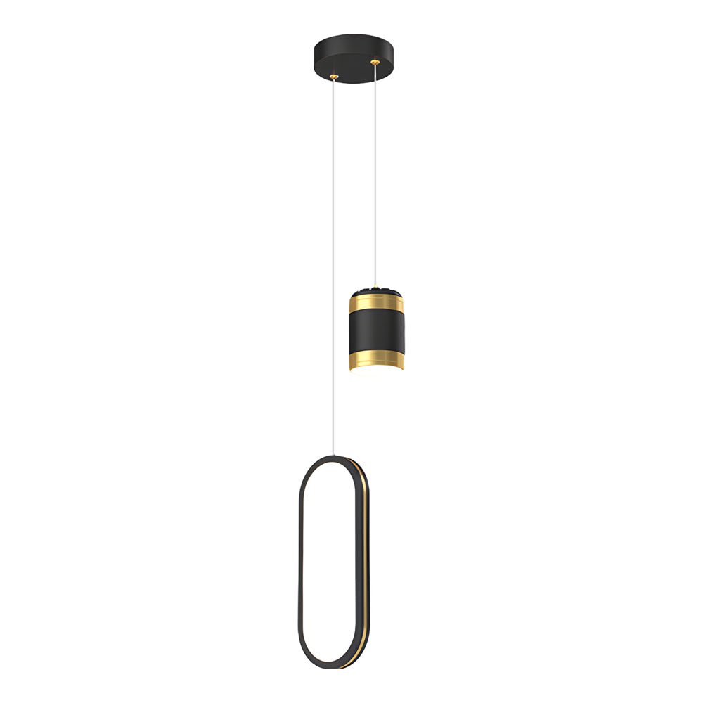 Modern Silver Starry LED Pendant Light with 3-Step Dimming for Bedroom