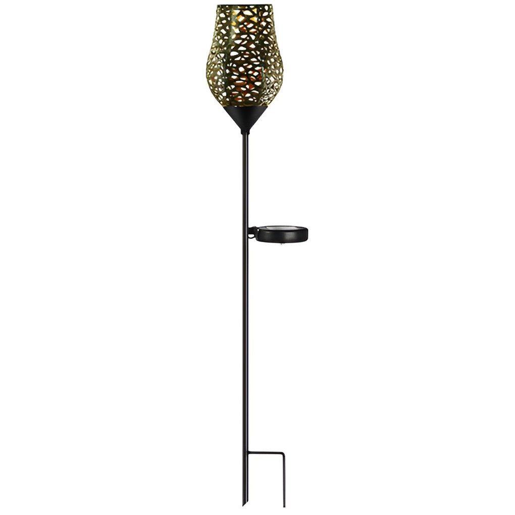 Vintage Red Wine Glass Solar LED Garden Lights for Outdoor Ambiance