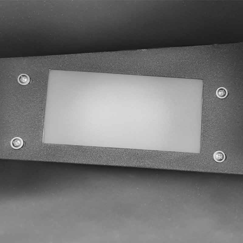 Geometric Cube Path Light - Modern Outdoor LED Fixture for Walkways