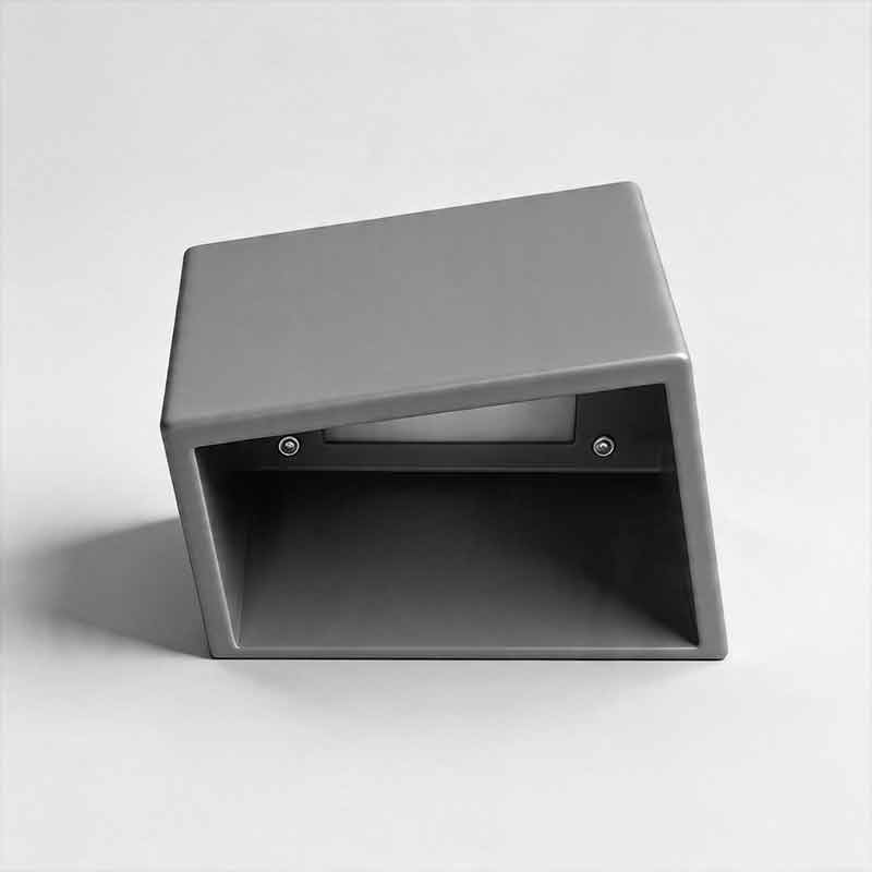 Geometric Cube Path Light - Modern Outdoor LED Fixture for Walkways