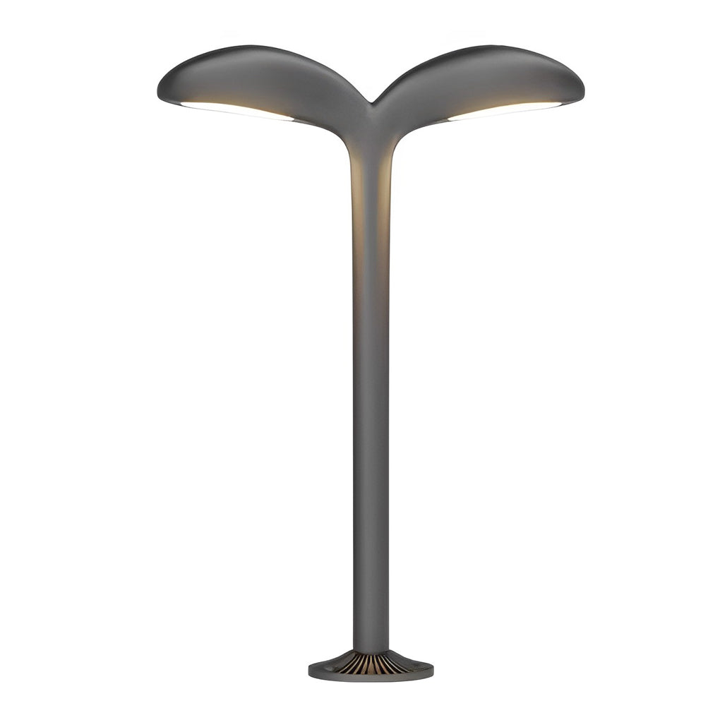 Modern Curved Aluminum LED Pathway Light for Outdoor Garden Landscape