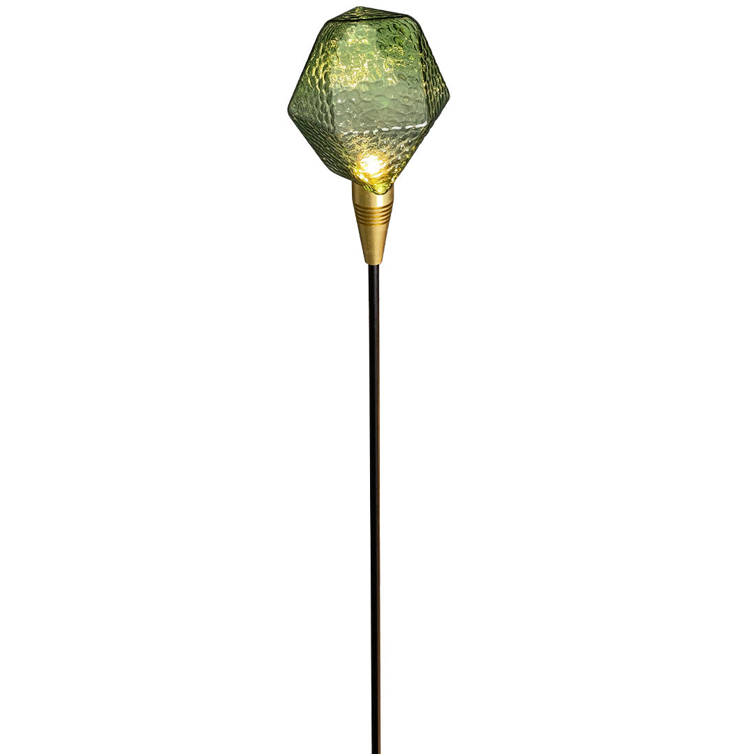 Elegant White LED Diamond Pathway Light for Outdoor Garden Walkway