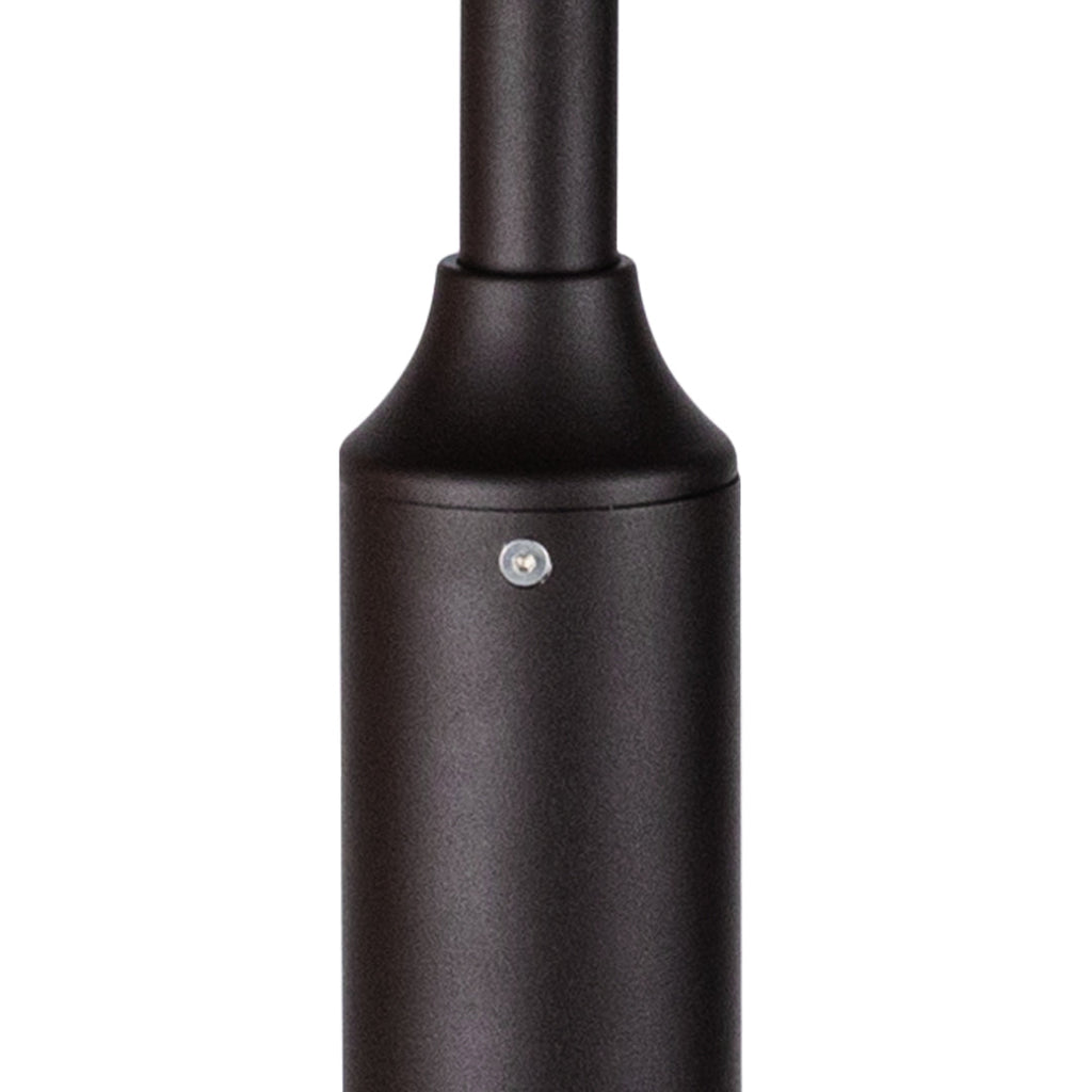 Sleek Black Metal Gooseneck Garden Lights for Pathway and Outdoor Use