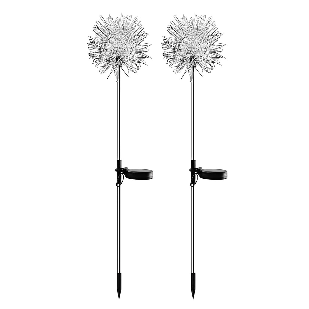 Modern Solar Dandelion Landscape Path Lights for Outdoor Garden Decor