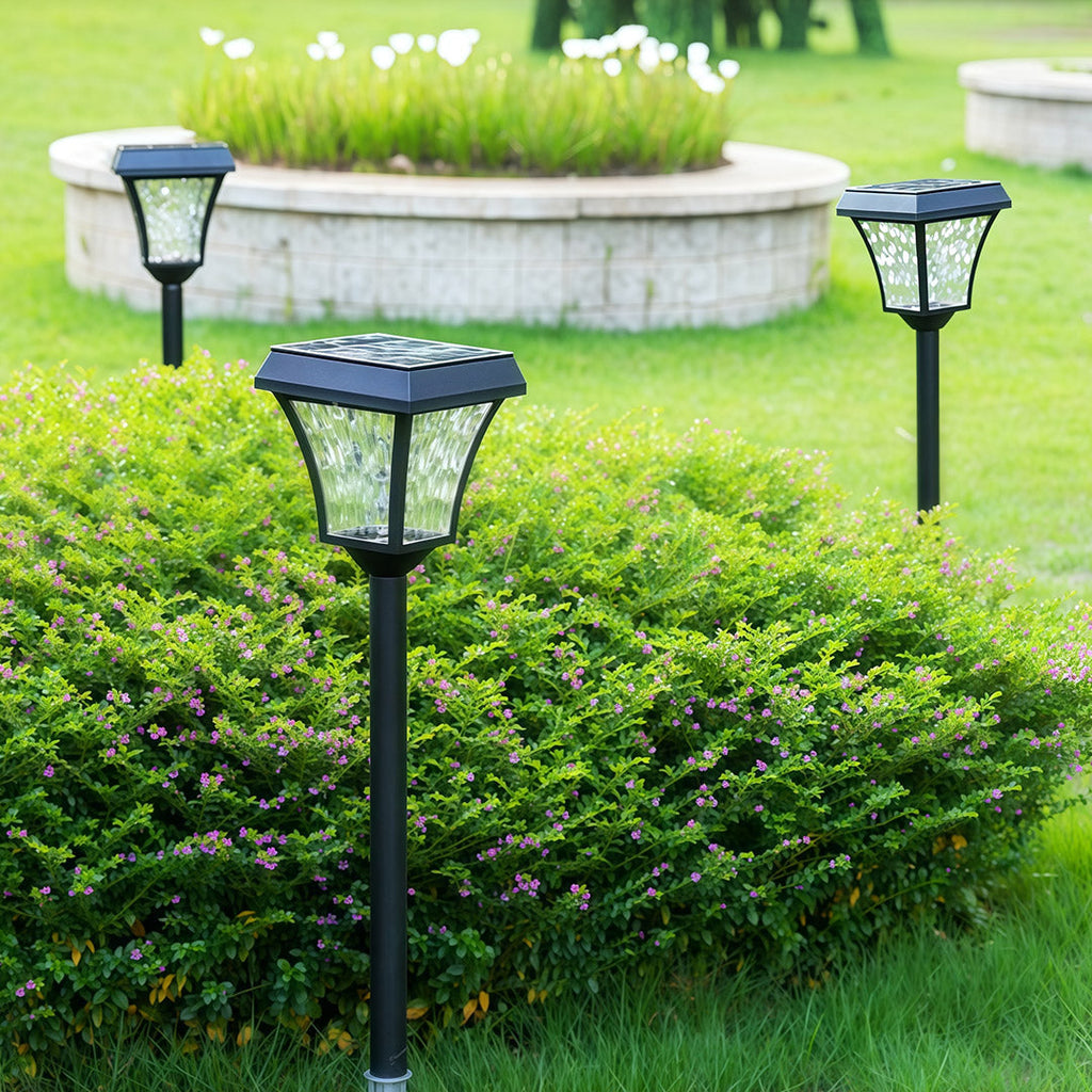 Waterproof Solar-Powered Outdoor Pathway Lights - Durable LED Ground Fixtures