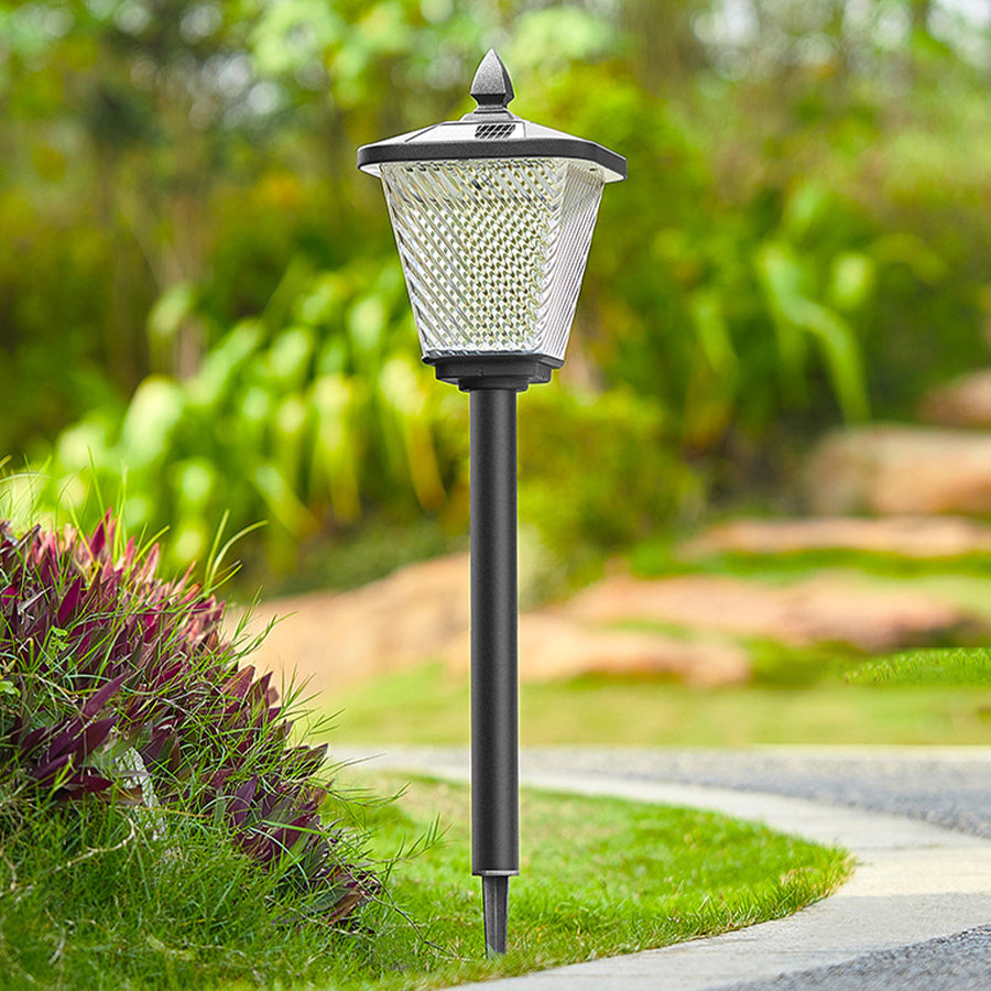 Solar-Powered LED Waterproof Lawn Light Stakes for Garden Decoration
