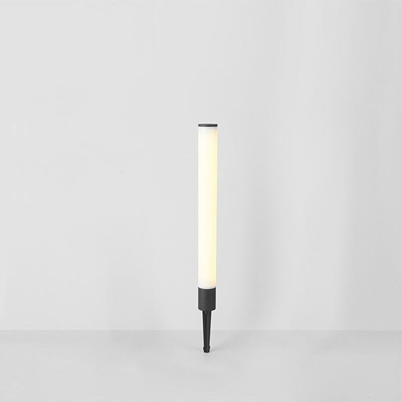 Sleek Black Waterproof Modern Pathway Bollard Lights for Outdoor Use