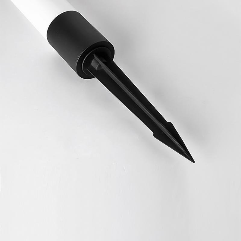 Sleek Black Waterproof Modern Pathway Bollard Lights for Outdoor Use