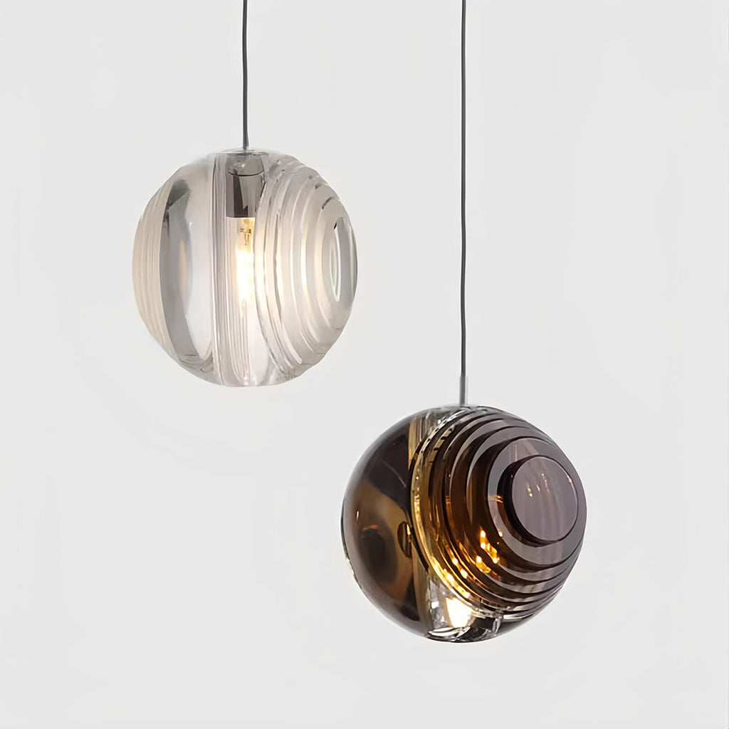 Sleek Black Metal Pendant Light Fixture for Modern Kitchen or Dining Room