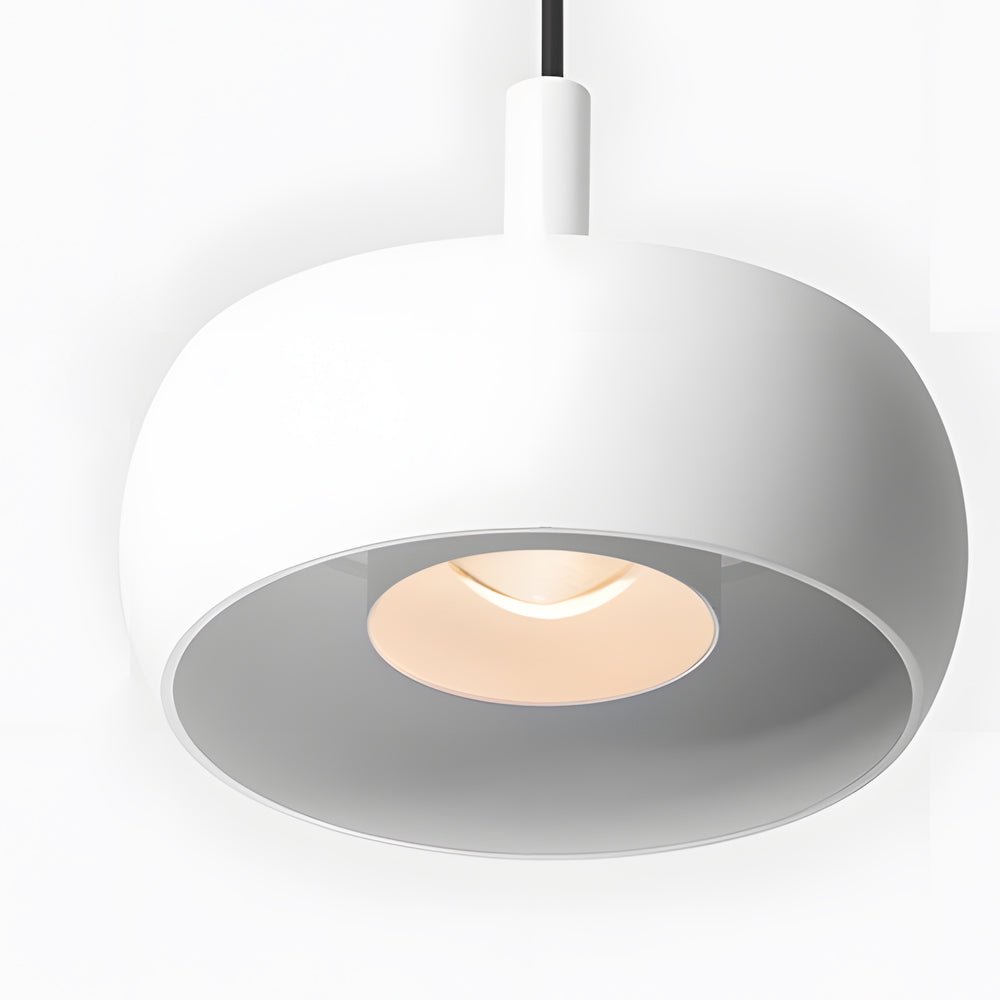 Adjustable 4'' 1-Light Black COB Wire Spotlight Pendant for Modern Spaces