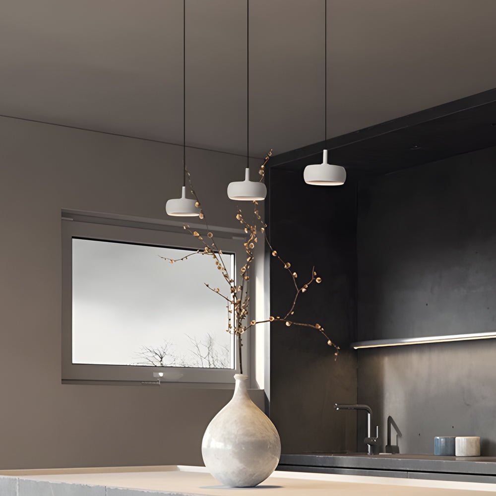 Adjustable 4'' 1-Light Black COB Wire Spotlight Pendant for Modern Spaces