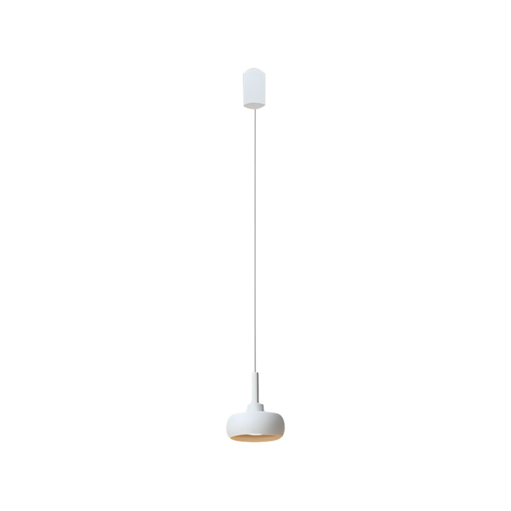 Adjustable 4'' 1-Light Black COB Wire Spotlight Pendant for Modern Spaces