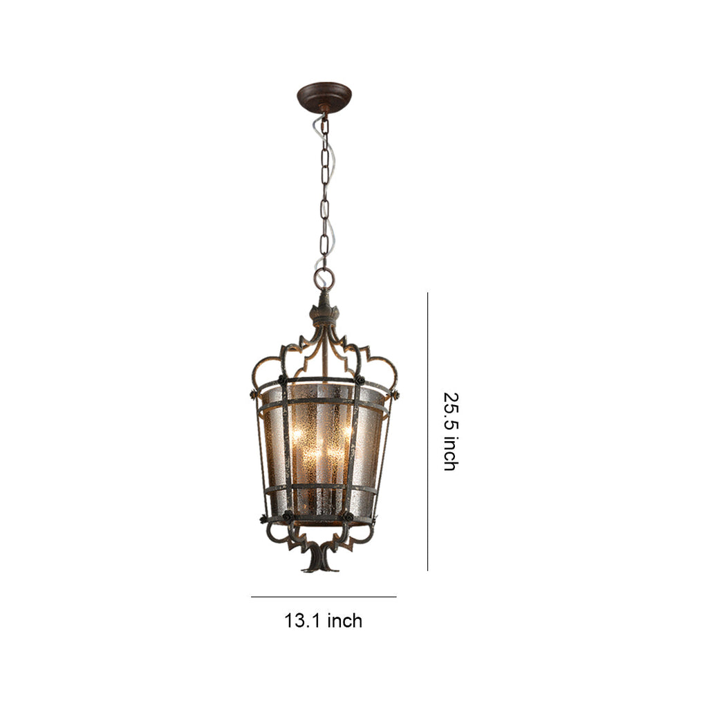 Antique Bronze Italian Pendant Ceiling Light for Elegant Dining Spaces