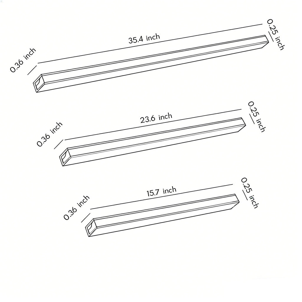 Waterproof LED Linear Concealed Strip Lights for Modern Home Décor