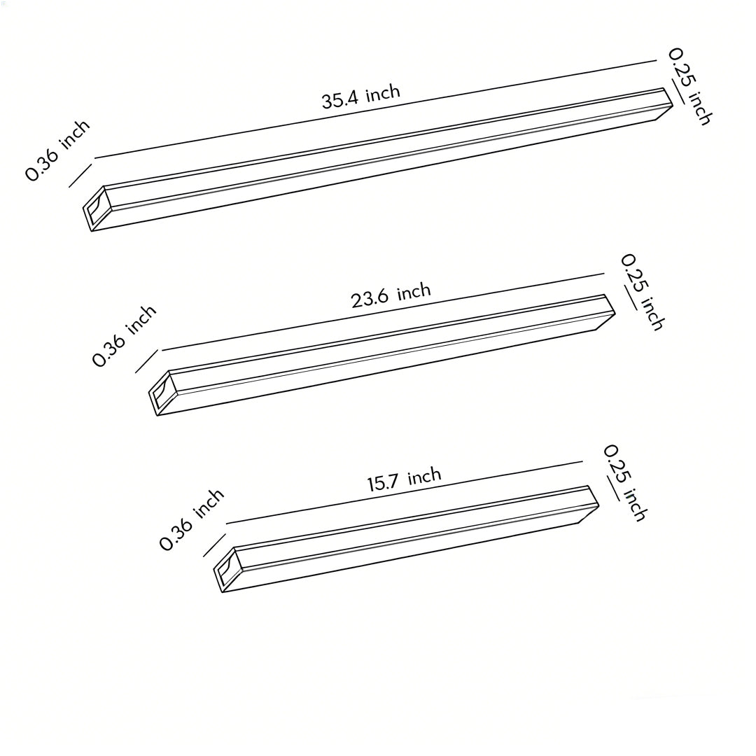 Waterproof Embedded LED Linear Strip Lights for Modern Home Décor