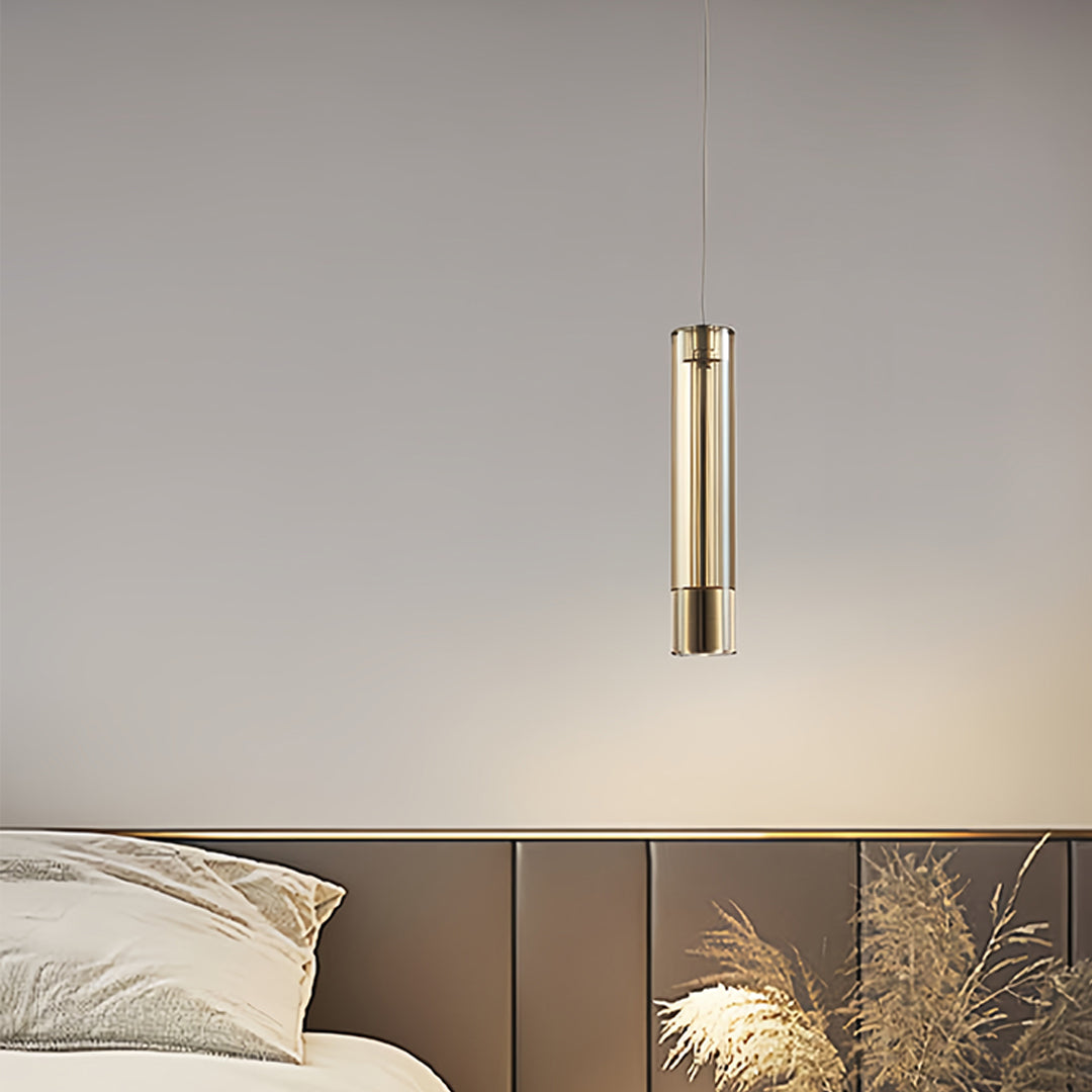 Modern Minimalist Crystal Pendant Light Fixture for Living Room Décor