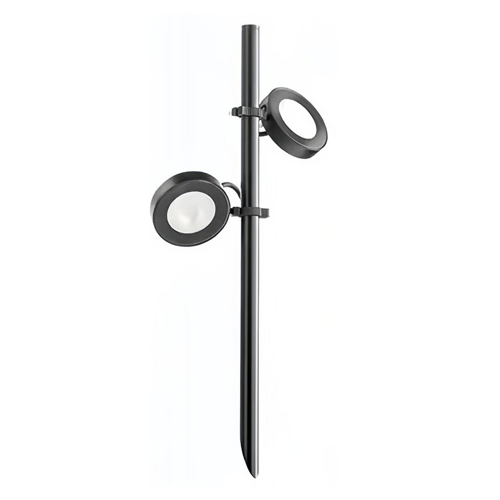 Modern Black Pathway Landscape Lighting for Outdoor Garden Walkways