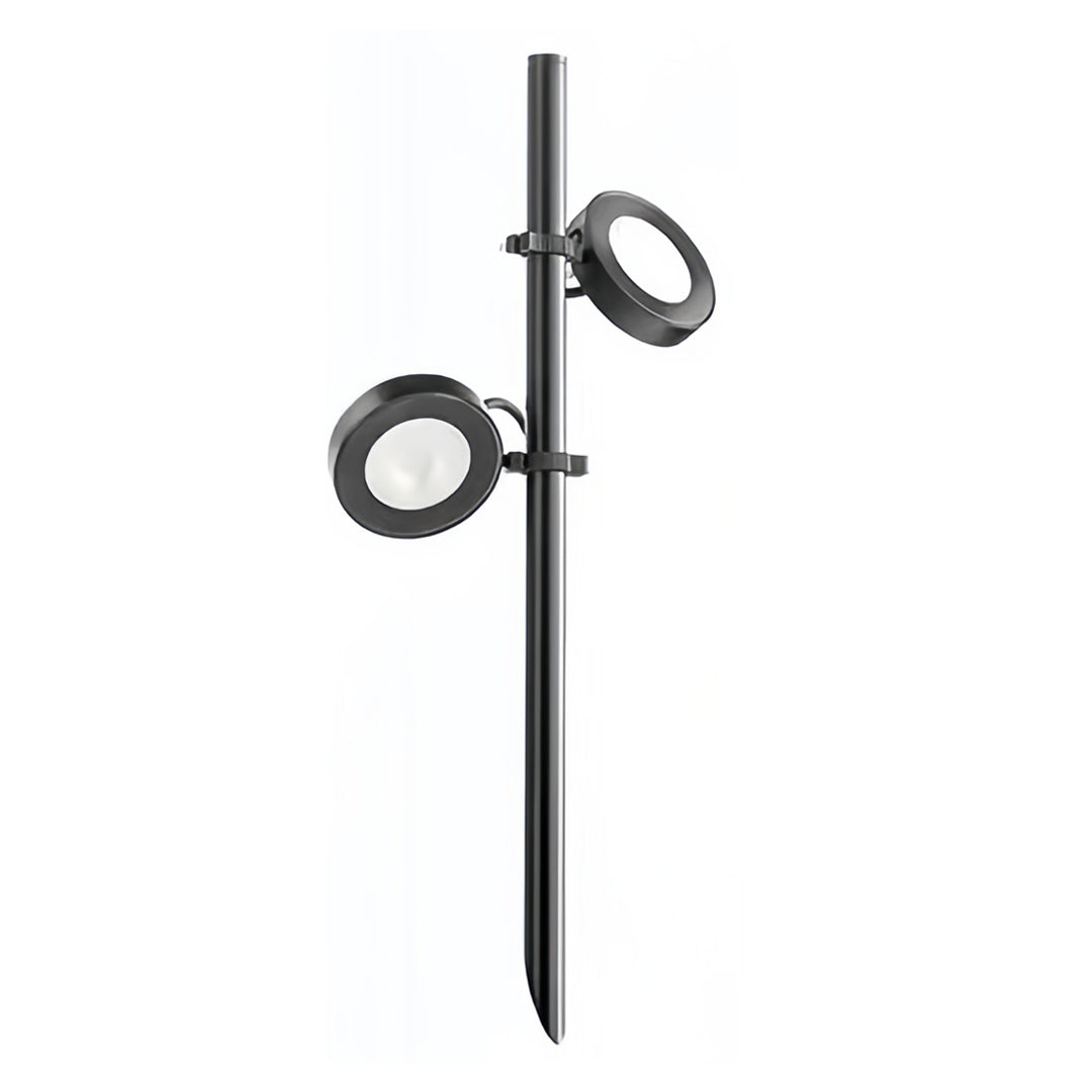 Modern Black Pathway Landscape Lighting for Outdoor Garden Walkways