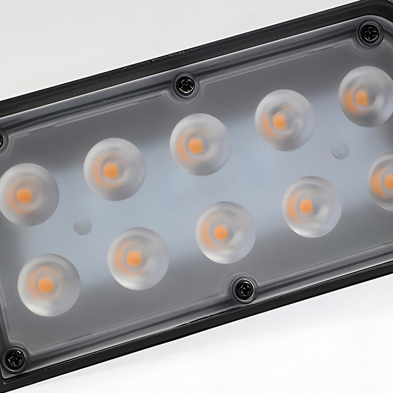 Modern Black LED Waterproof Wall Sconce for Outdoor & Indoor Use