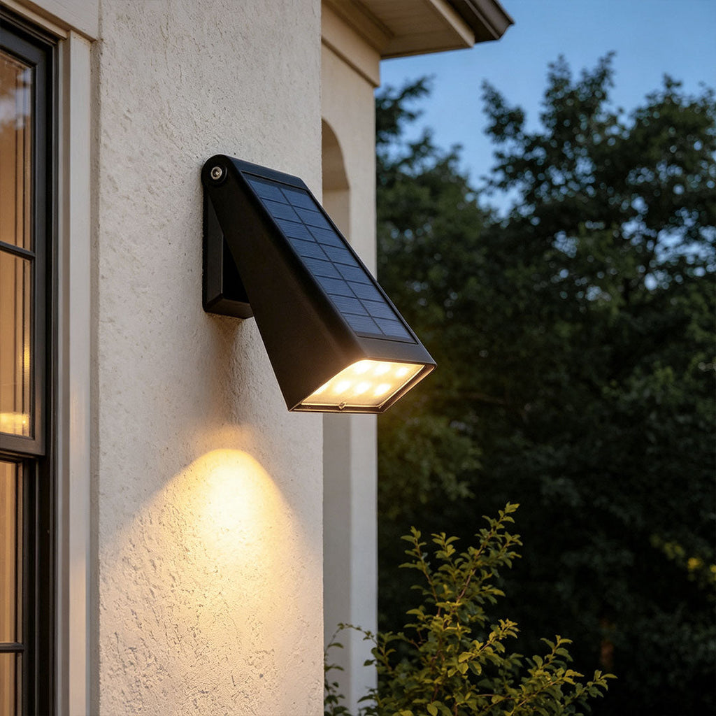 Modern Black LED Waterproof Wall Sconce for Outdoor & Indoor Use