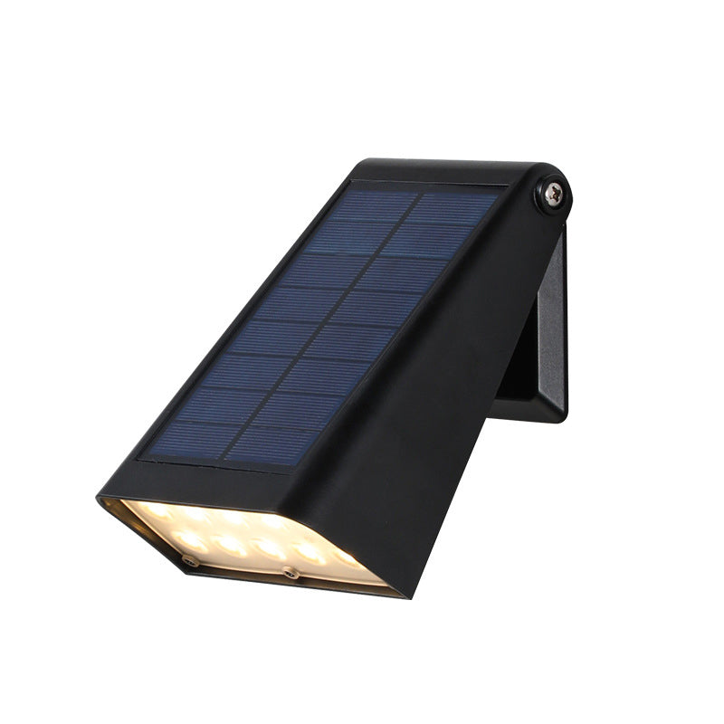 Modern Black LED Waterproof Wall Sconce for Outdoor & Indoor Use