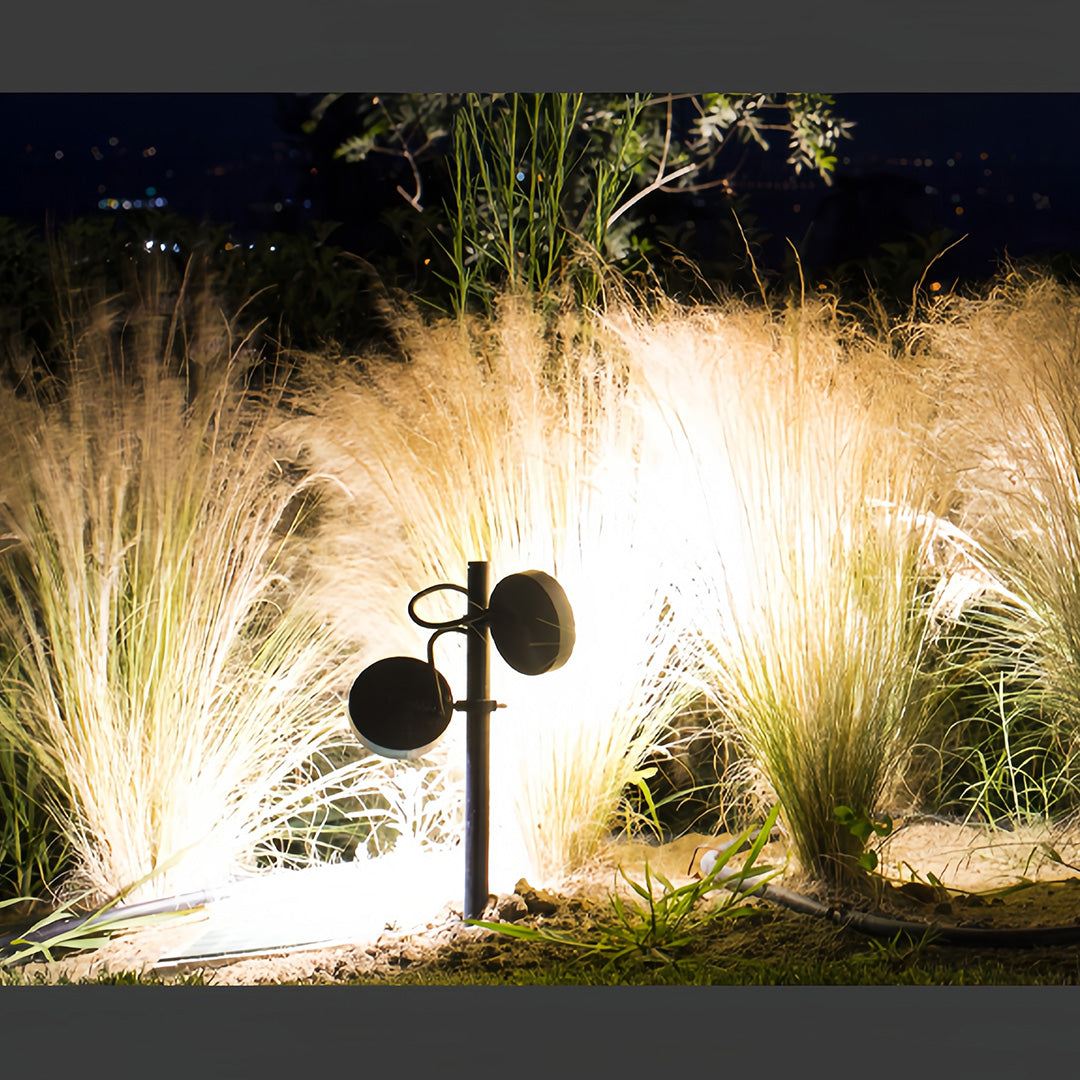 Modern Black Pathway Landscape Lighting for Outdoor Garden Walkways